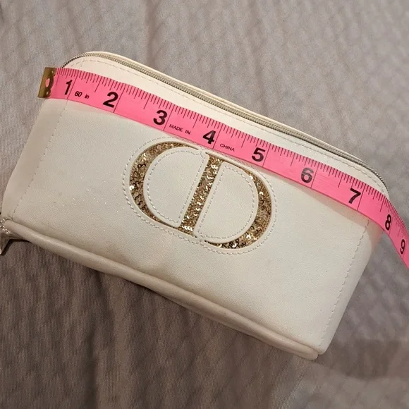 Dior Black, White & Gold Makeup Bags Set Of 2 - Picture 8 of 15